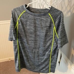 Gray/neon Kinetic tee boys size 8​